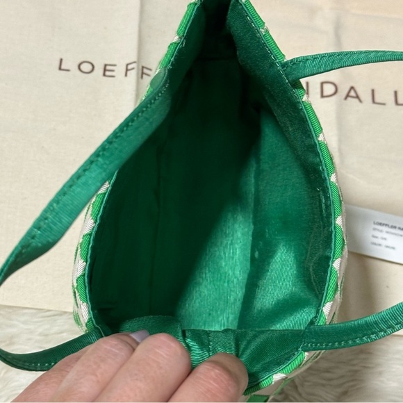 Loeffler Randall Minnow Diamond Print Mini Tote Bag - Picture 5 of 6